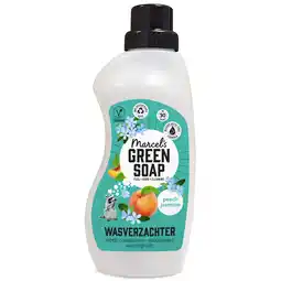 PLUS Marcel's Green Soap Wasverzachter Peach Jasmine aanbieding