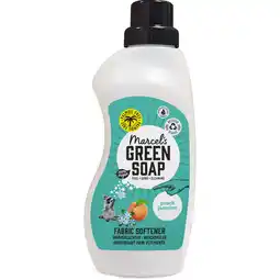 PLUS Marcel's Green Soap Wasverzachter Peach Jasmine aanbieding