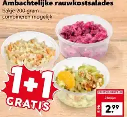 Coop Ambachtelijke rauwkostsalades aanbieding