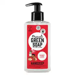 PLUS Marcel's Green Soap Handzeep Argan & Oudh aanbieding