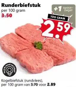 Coop Runderbiefstuk aanbieding