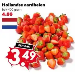 Coop Hollandse aardbeien aanbieding