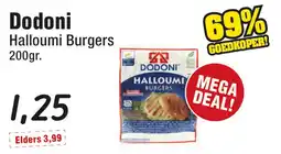 Budget Food Dodoni Halloumi Burgers aanbieding