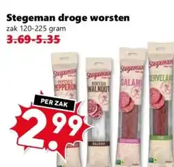 Coop Stegeman droge worsten aanbieding