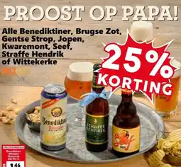 Coop Alle Benediktiner, Brugse Zot, Gentse Strop, Jopen, Kwaremont, Seef, Straffe Hendrik of Wittekerke aanbieding
