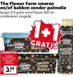 Coop The Flower Farm smeren en/of bakken zonder palmolie aanbieding