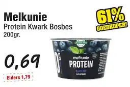 Budget Food Melkunie Protein Kwark Bosbes aanbieding