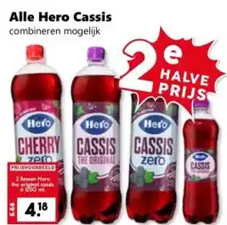 Coop Alle Hero Cassis aanbieding