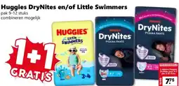 Coop Huggies DryNites en/of Little Swimmers aanbieding