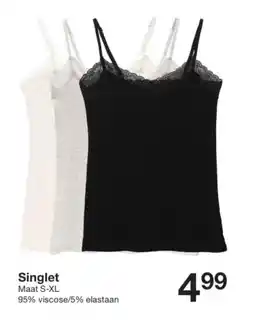 Zeeman Singlet aanbieding