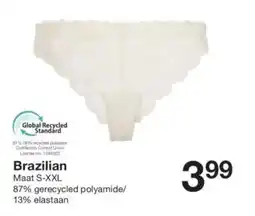 Zeeman Brazilian aanbieding