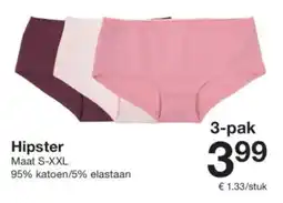 Zeeman Hipster aanbieding