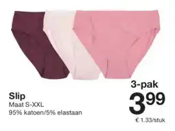 Zeeman Slip aanbieding