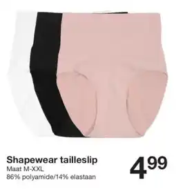 Zeeman Shapewear tailleslip aanbieding