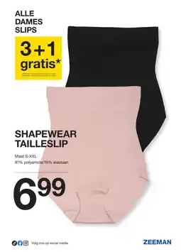 Zeeman SHAPEWEAR TAILLESLIP aanbieding