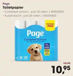 HANOS Page Toiletpapier aanbieding