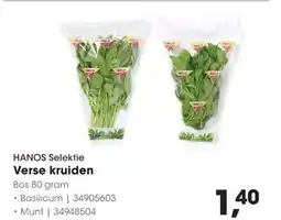 HANOS HANOS Selektie Verse kruiden aanbieding