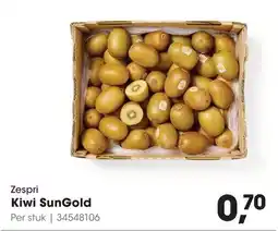 HANOS Zespri Kiwi SunGold aanbieding
