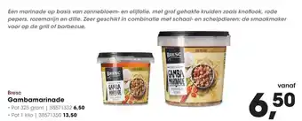 HANOS Bresc Gambamarinade aanbieding