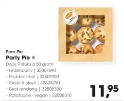 HANOS Pom-Pie Party Pie aanbieding