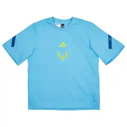 Foot Locker Adidas Messi Zne T-shirts Kinder - Paars - Maat 147 - 152 CM - Katoen Jersey aanbieding