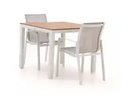 Kees Smit Forza Altea/Fidenza 90cm dining tuinset 3-delig stapelbaar aanbieding