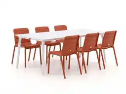 Kees Smit Forza Narni/Sora 220cm dining tuinset 7-delig stapelbaar aanbieding