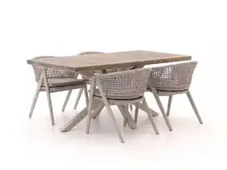 Kees Smit Manifesto Valsecca/Montorio 160cm dining tuinset 5-delig aanbieding
