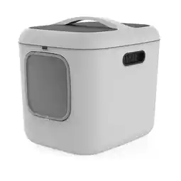 Zooplus MyPet BIALA kattenbak XL grijs kat aanbieding