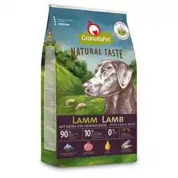 Zooplus Granatapet Natural Taste Droogvoer - 12 kg Lam aanbieding