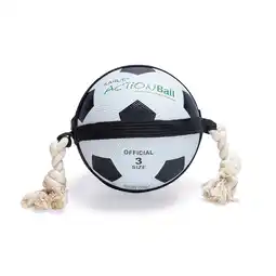 Zooplus Karlie Actiebal Voetbal Ø19x49cm hond aanbieding