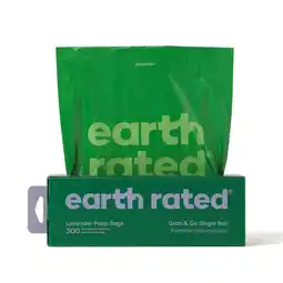 Zooplus Earth Rated 300 hondenpoepzakjes in doos Lavendel Hond aanbieding
