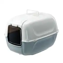 Zooplus Ferplast Prima XXL kattenbak lichtgrijs/wit aanbieding
