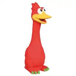 Zooplus Trixie hondenspeeltje vogel gemaakt van latex - 20 cm, rood aanbieding
