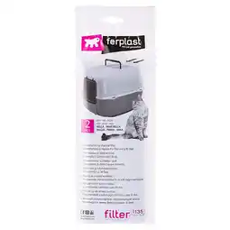 Zooplus Accessoires: 2x2 vervangingsfilters voor Ferplast Prima XXL kattenbak aanbieding