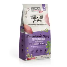 Zooplus 12kg MAC's DOG Mono Puppy Kalkoen droogvoer voor honden aanbieding