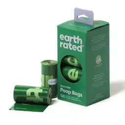Zooplus Earth Rated 8 Rolls Hondenpoepzakje Lavendel Hond aanbieding