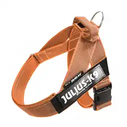 Zooplus Julius-K9 IDC Color & Grijs tuig, maat oranje/grijs M/0: Borstomtrek 58-76 cm voor honden aanbieding