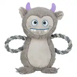 Zooplus Trixie Monster met touw, 33cm hond aanbieding