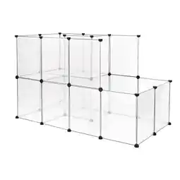 Zooplus Lionto kunststof vrijloopren over 2 verdiepingen 147x75x92cm voor kleine dieren aanbieding
