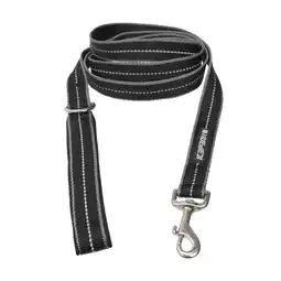 Zooplus Icepeak Pet Highway Basic Leash Zwart Gr. S: 180cmx20mm Hond aanbieding