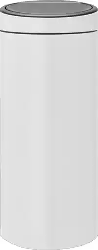 Coolblue Brabantia Touch Bin 30 Liter White aanbieding