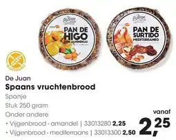 HANOS De Juan Spaans vruchtenbrood aanbieding