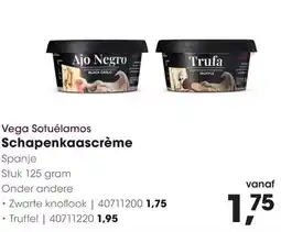 HANOS Vega Sotuélamos Schapenkaascrème aanbieding