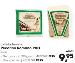 HANOS Latteria Soresina Pecorino Romano PDO aanbieding