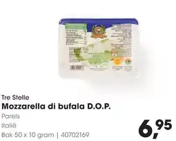 HANOS Tre Stelle Mozzarella di bufala D.O.P. aanbieding