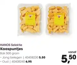 HANOS HANOS Selektie Kaaspuntjes aanbieding