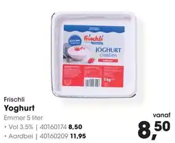 HANOS Frischli Yoghurt aanbieding