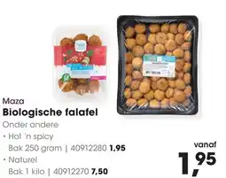 HANOS Maza Biologische falafel aanbieding