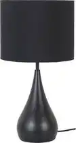 Bol.com Light & Living Tafellamp Svante - Zwart - Ø28cm - Modern aanbieding